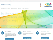 Tablet Screenshot of mkf-ergis.eu